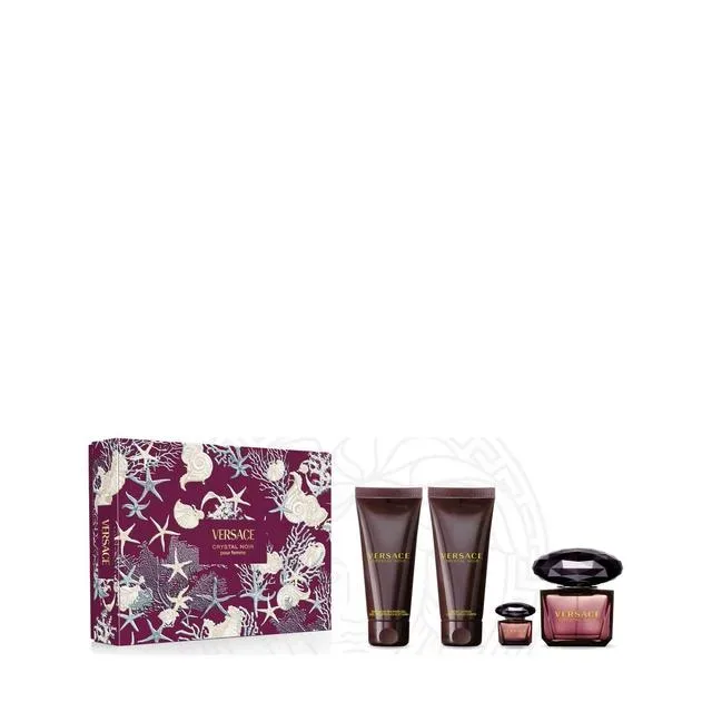 Versace Crystal Noir Sets mit Düften 4ST Damen