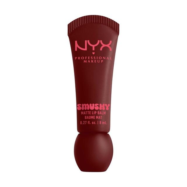 NYX-PROFESSIONAL-MAKEUP - Smushy Matte Lip Balm, 8 ml,  Smudge Fudge
