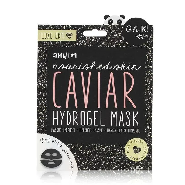 Oh K! Nourished Skin Hydrogel Caviar Face Mask