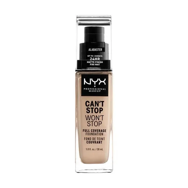 NYX Professional Makeup Can't Stop Won't Stop Foundation, Warm Vanilla