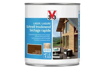 V33 Holzlasur H2O Eiche Dunkel | 750 ml
