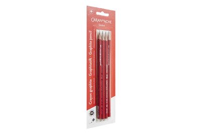 Caran d'Ache Bleistifte HB 4 Stück