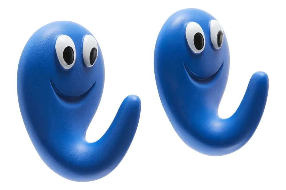 Spirella Haken Smile Electric Blue | 2 × 4 × 5 cm