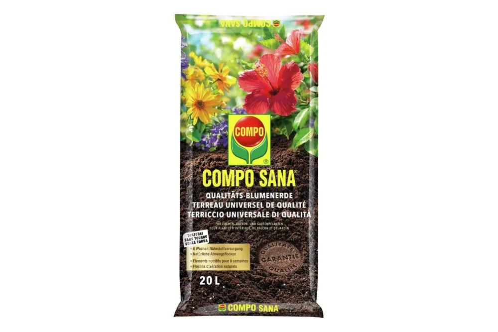 Compo Sana Qualitäts-Blumenerde | 20 l