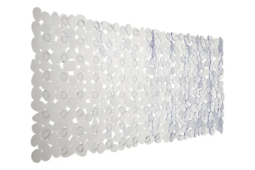 Spirella Wanneneinlage Riverstone | Transparent | PVC | 75 cm
