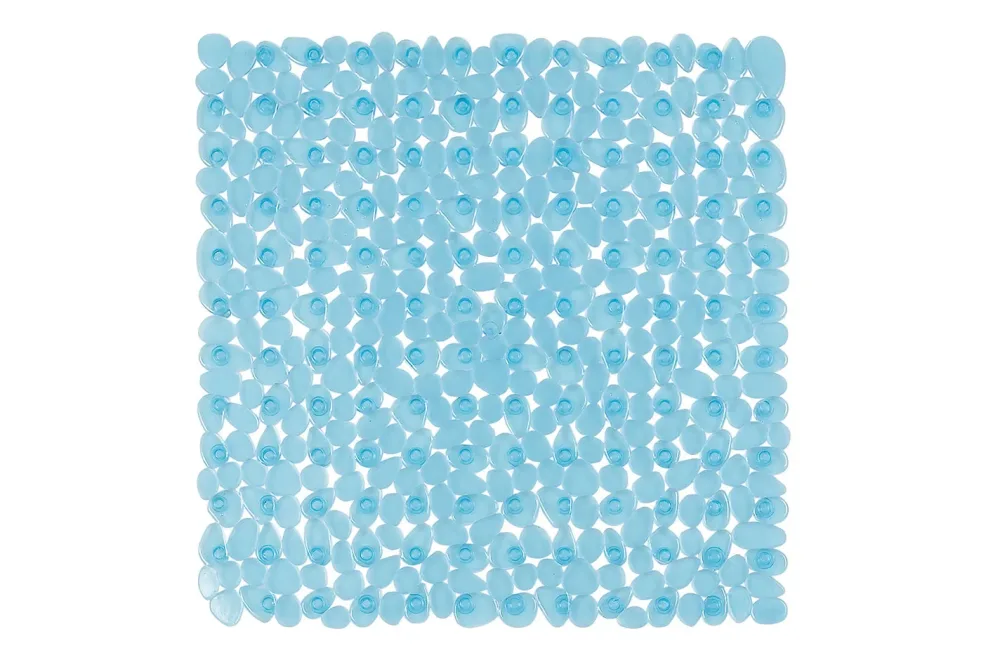 Spirella Duscheinlage Riverstone | Blau | 54 cm