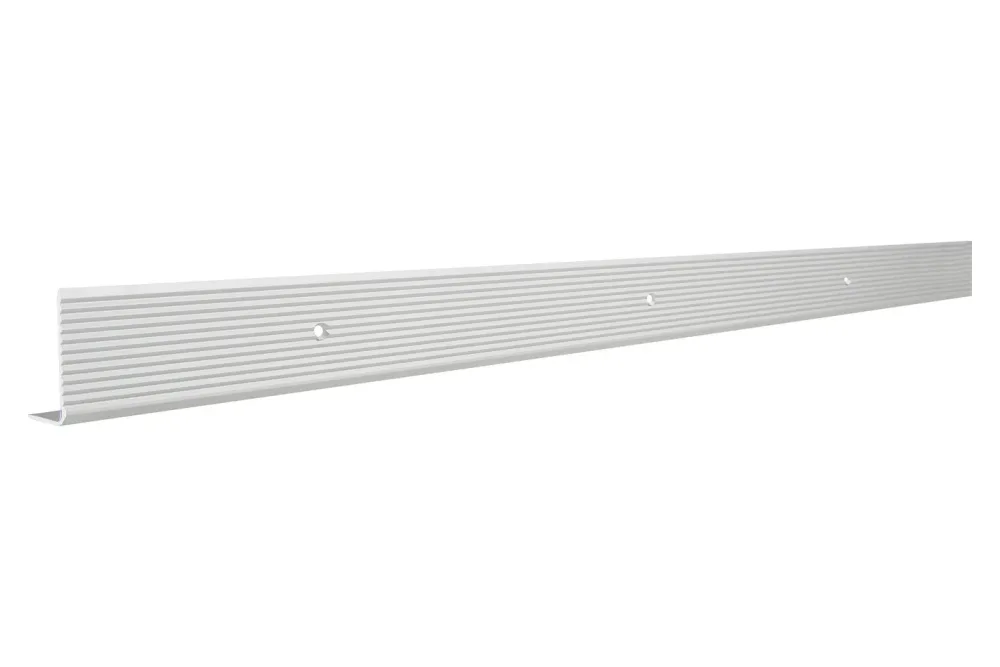 Alfer Alu-Treppenprofil Silber | 100 × 4 × 2 cm