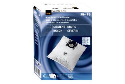 Coop Staubsaugerbeutel Microfaser Sa+19 4 Stück