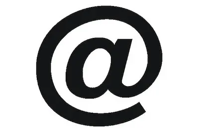 Folienbuchstaben Schwarz | 3 cm