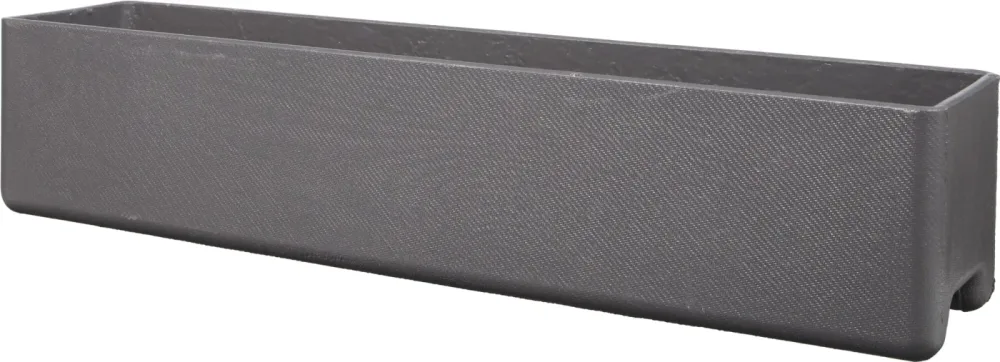 Eternit Blumenkiste Balconia Anthrazit | 80 × 17 cm