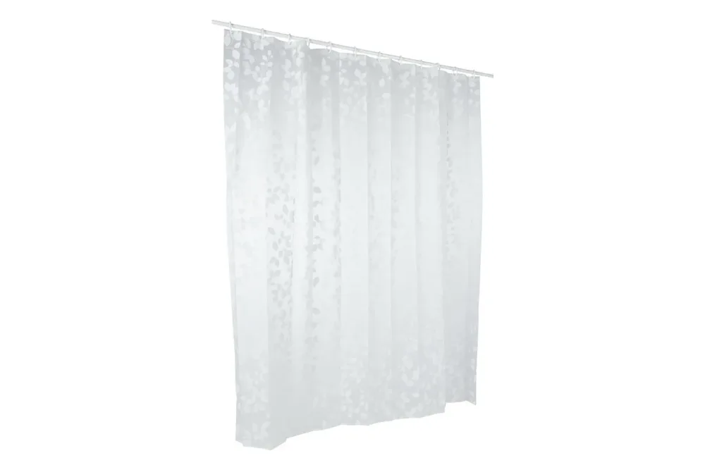 Spirella Duschvorhang Blatt 180X200cm Weiss