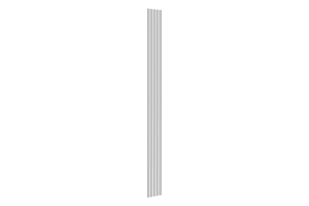 Dieda Rundstäbe V2A | 200 × 0.5 cm | 5 Stück