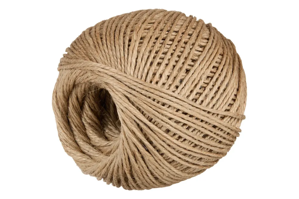 Windhager Flachs-Gartenschnur 80 m x 1.2 mm beige