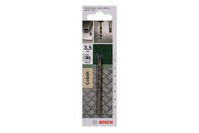 Bosch Accessories 2609255067 HSS Metall-Spiralbohrer 3.5 mm Gesamtlänge 70 mm Cobalt DIN 338 Zylinderschaft 1 St.