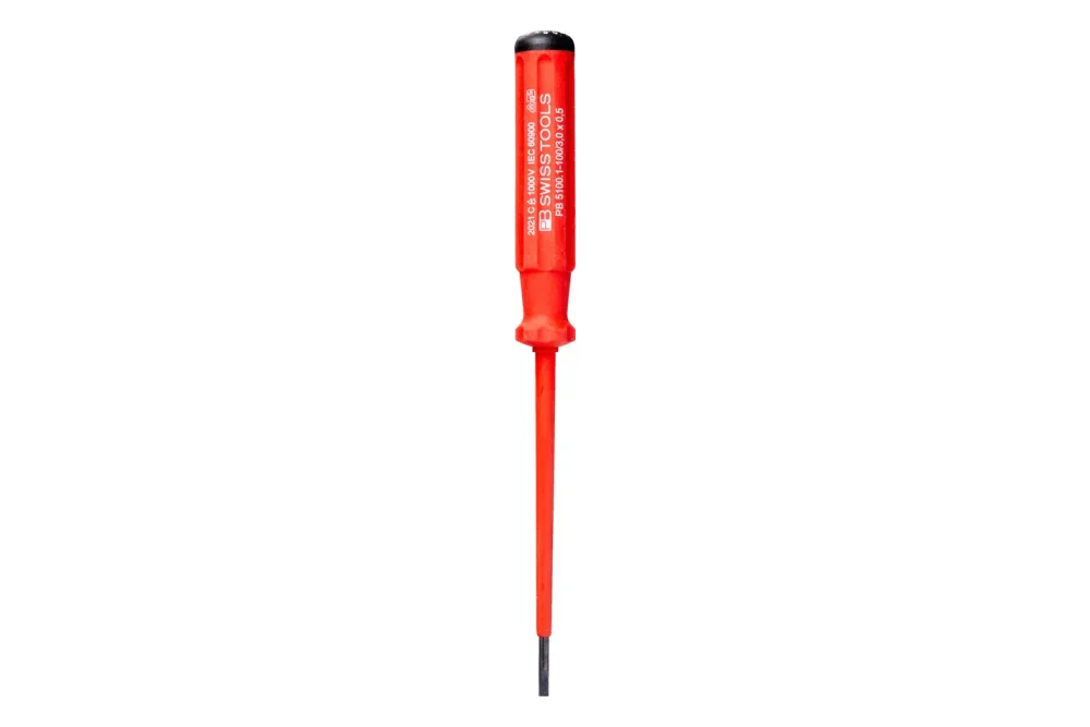 PB Swiss Tools Elektro-Schlitz-Schraubendreher | 190 mm