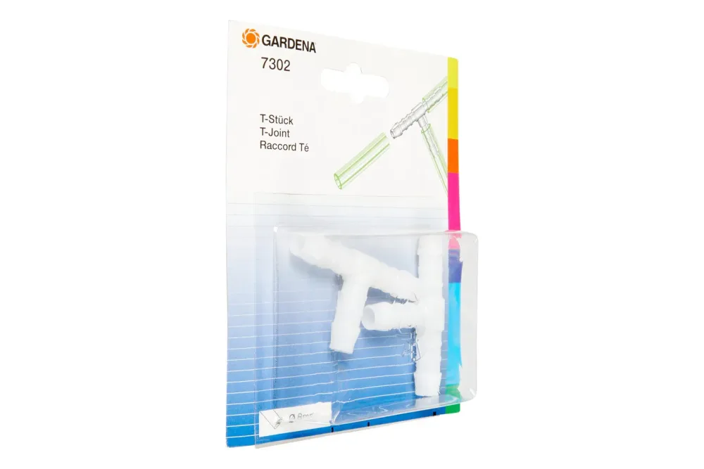 Gardena T-Stück | 8 mm | 2 Stück