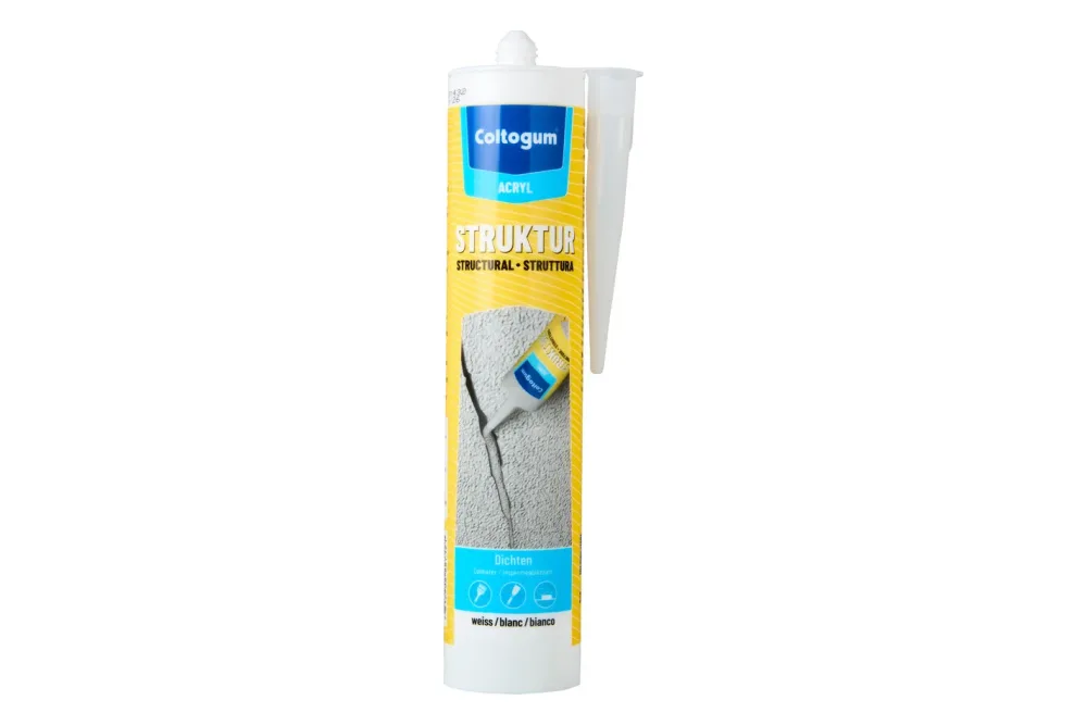 Coltogum Dichtmasse Struktur Acryl | weiss | 310ml
