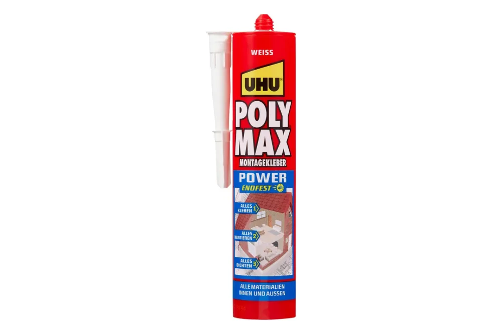 Uhu Montagekleber Poly Max Express Weiss | 425 g