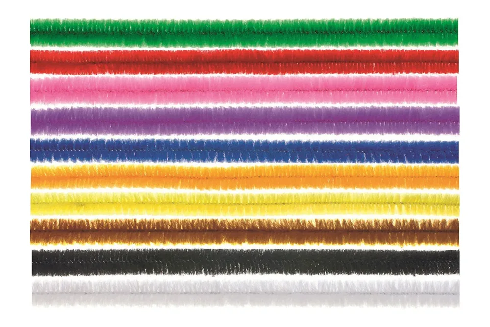 Glorex Biegeplüsch Bunt | 50 cm | 10 Stück