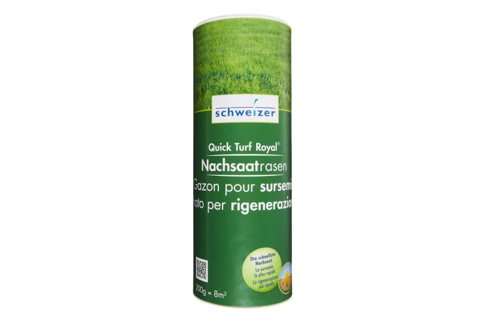 Schweizer Nachsaatrasen Quick-Turf Royal | 8 m²