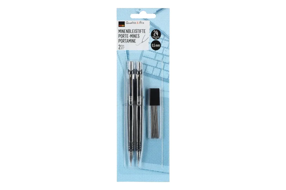 Coop Minenbleistifte 0.5 mm 2 Stück