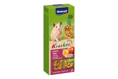 Vitakraft Kräcker® Frucht+Flakes Hamster 2er