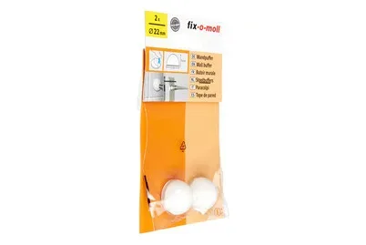 Fix-O-Moll Sanitärpuffer Rund | ⌀ 2 cm | 2 Stück