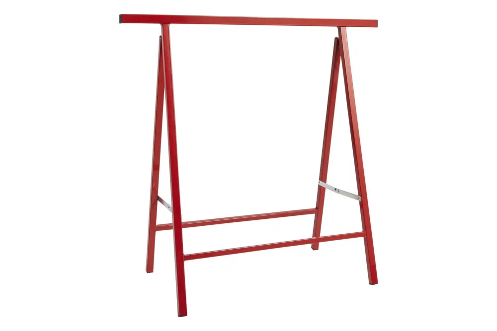 Arbeitsklappbock Rot | 77.5 × 36.5 × 80.5 cm | max. 100 kg