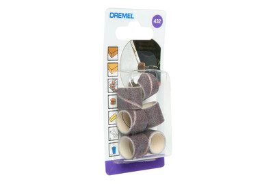 Dremel 432 2615043232 Schleifhülse Körnung 120 (Ø) 13 mm 6 St.