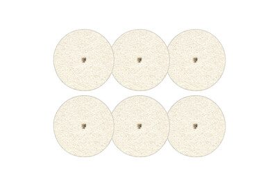 Polierrad 13 mm (6 Stk.) Dremel 414 Dremel 2615041432 Schaft-Ø 3,2 mm 6 St.
