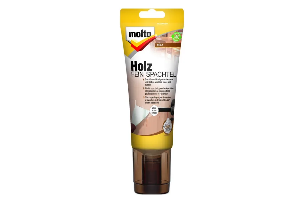 Molto Holz-Feinspachtel Weiss | 400 g