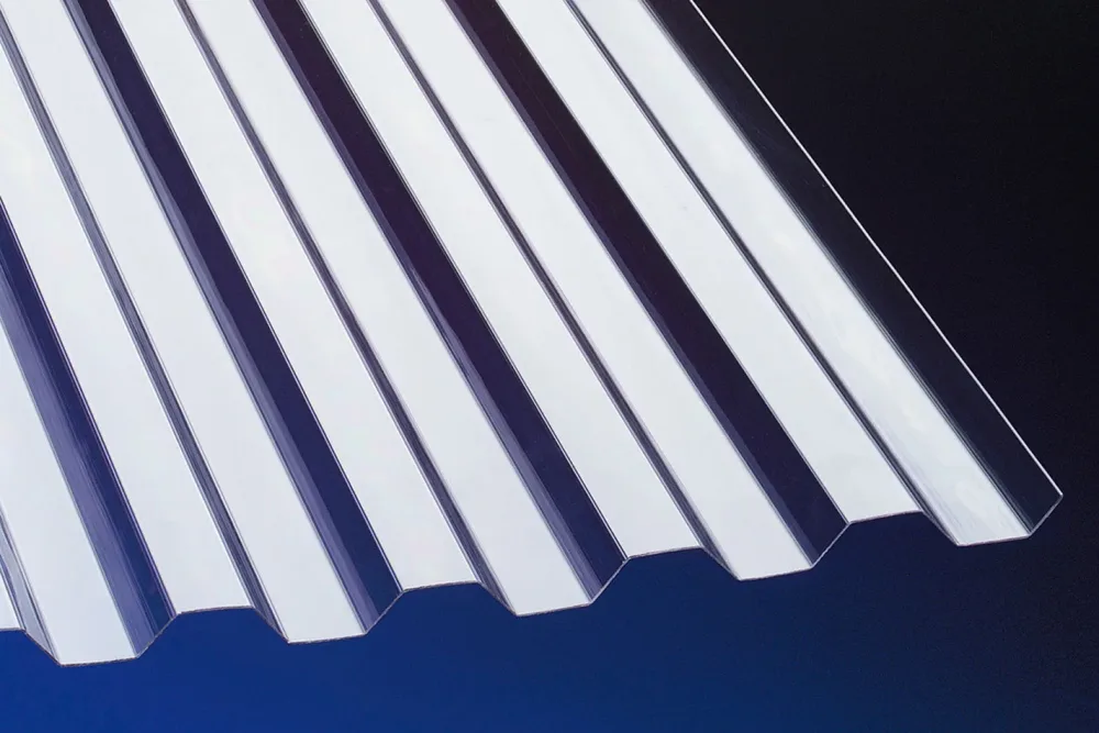 Wellplatten PVC Trapez Klar | 2.0 × 1.09 m