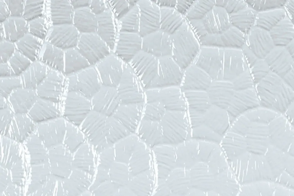 Tecolux Glas Waben | 100 × 100 × 0.5 cm
