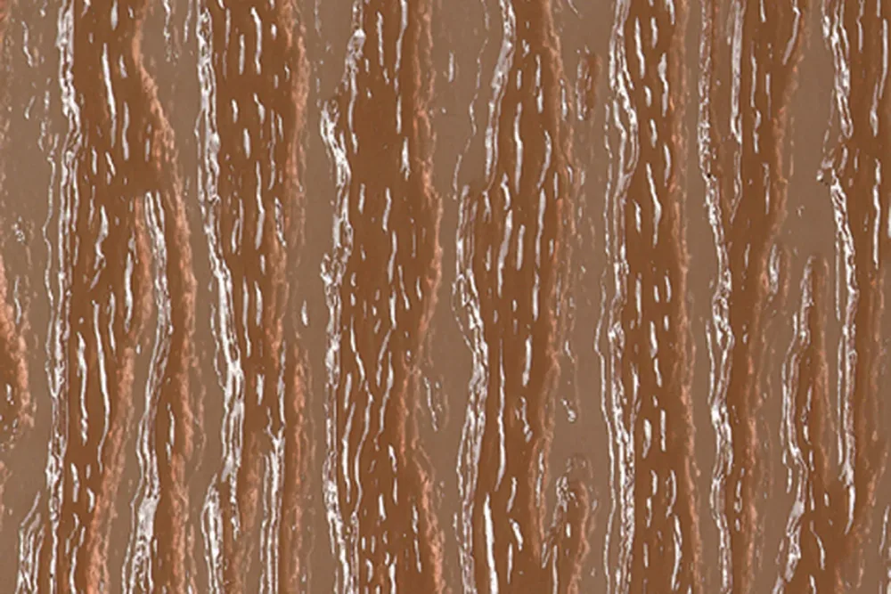 Tecolux Polystyrolplatte Baumrinde Rauch | 100 × 100 cm