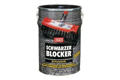 Lugato Schwarzer Blocker Schutzlack | 0.75 l