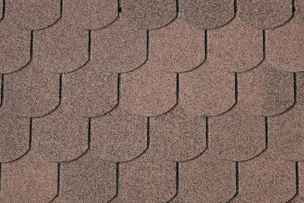 Gutta Bitumenschindel Biberschindel Braun | 100 × 34 cm | 23 Stück