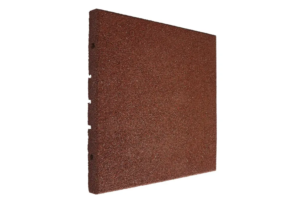 Fallschutzplatte Rot | 50 × 50 × 4.5 cm