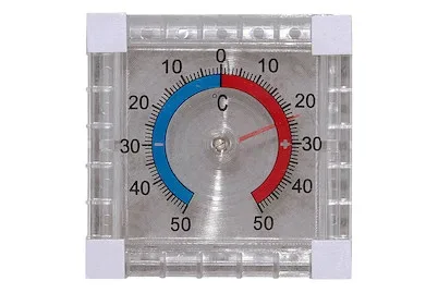 Fensterthermometer Kunststoff