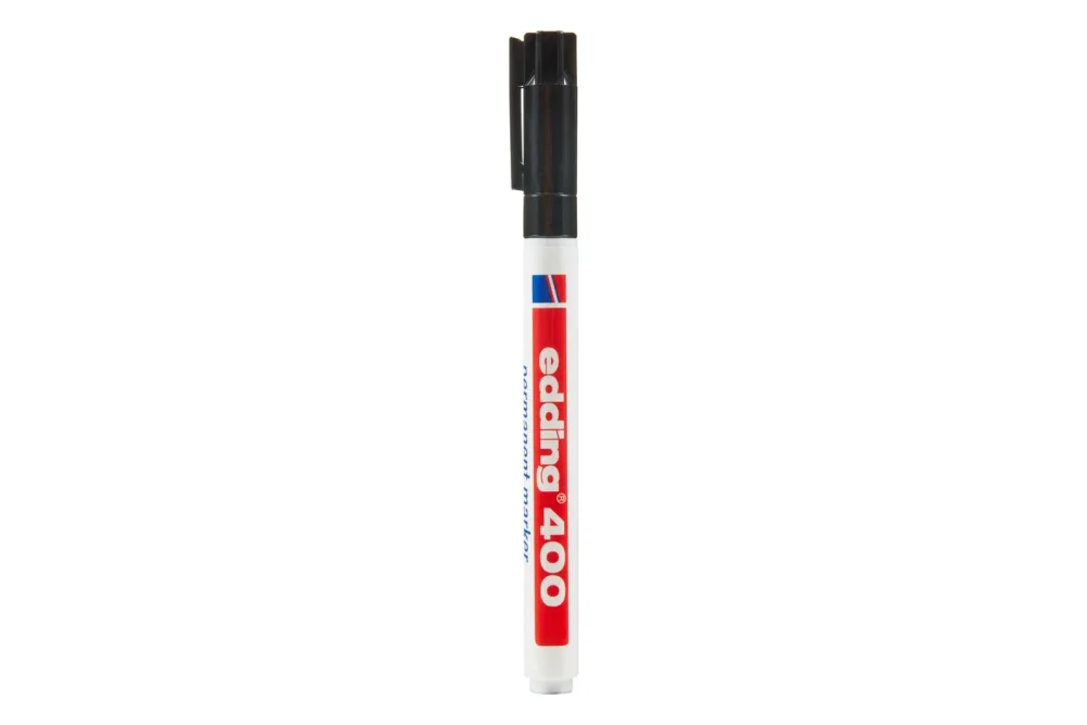 EDDING Permanent Marker 400 1mm 400BLI-1 schwarz Blister