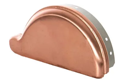 Strubline Rinnenboden Kupfer | 25 cm