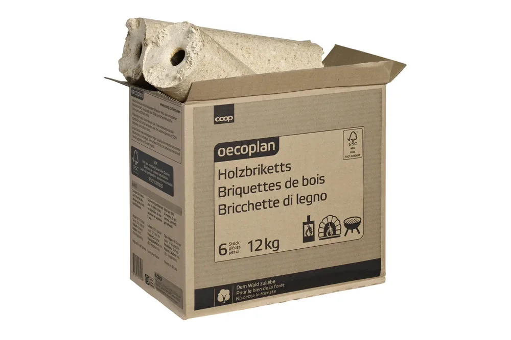 Oecoplan Holzbriketts | 12 kg