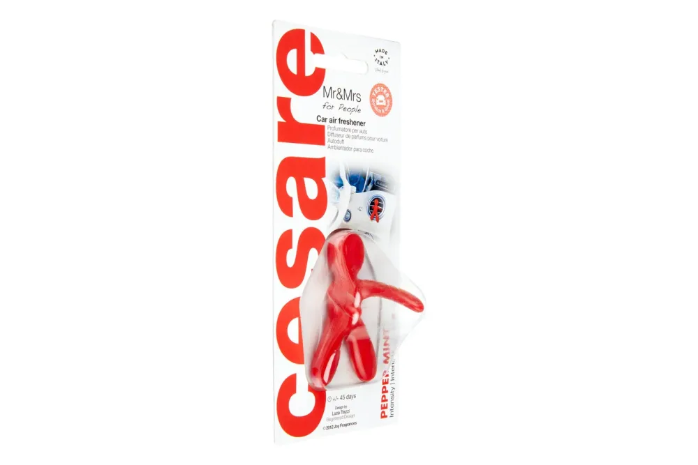 Mr. & Mrs. Cesare Autolufterfrischer Red Peppermint