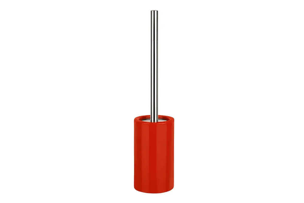 Spirella Tube WC-Garnitur Rot | 42 cm