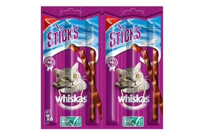 whiskas - Whiskas Sticks Lachs 6x6g, 36g