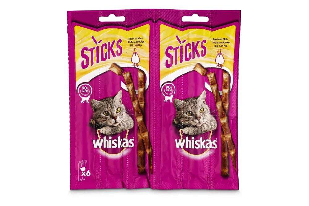 whiskas - Whiskas Sticks Huhn 6x6g, 36g
