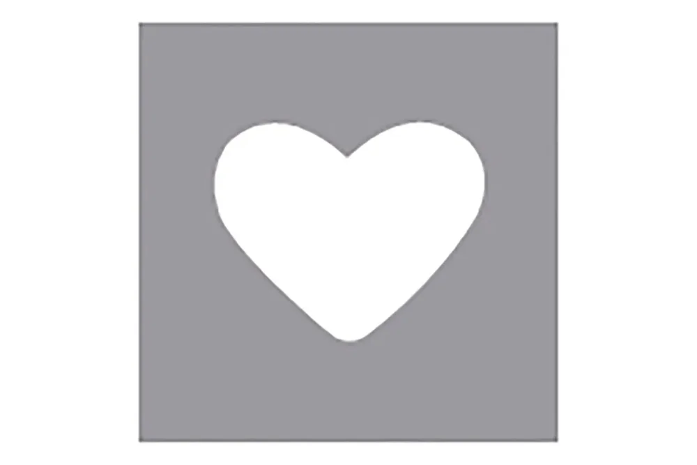 Rayher Motivstanzer Herz | ⌀ 2.5 cm