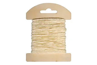 Rayher Papierkordel auf Holzkarte | 10 m | ⌀ 1.2 mm
