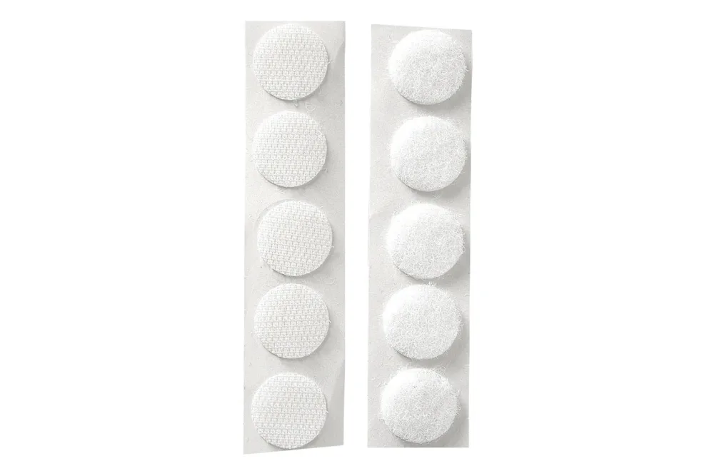 Rayher Klettverschluss Rund | 19 mm | 10 Stück