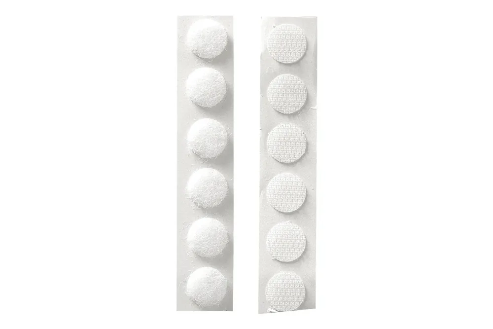 Rayher Klettverschluss Rund | 12 mm | 20 Stück
