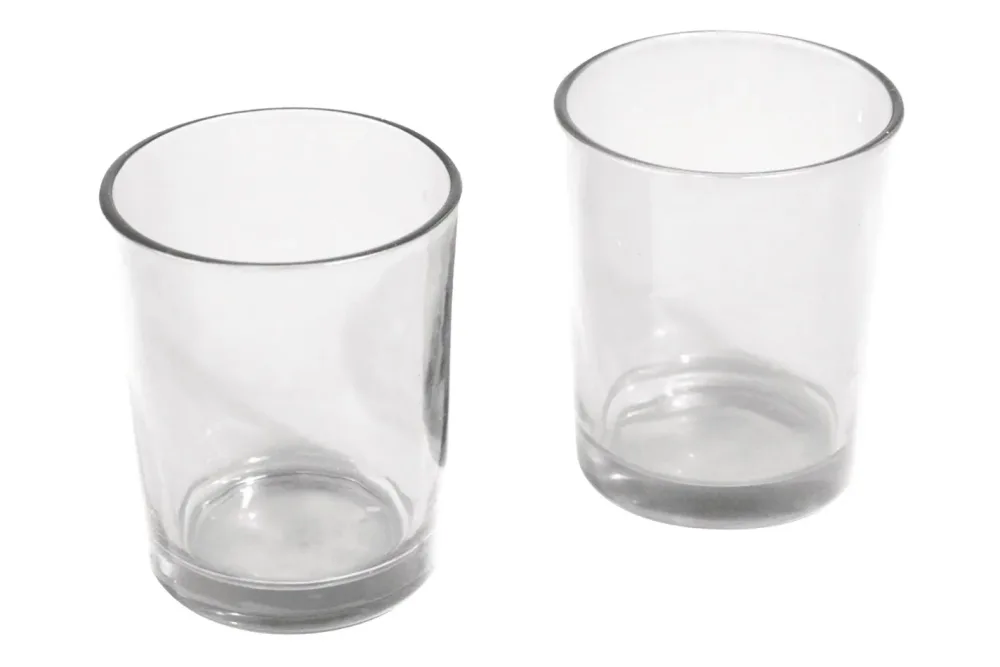 Rayher Teelichtglas | ⌀ 5 × 6.5 cm | 2 Stück